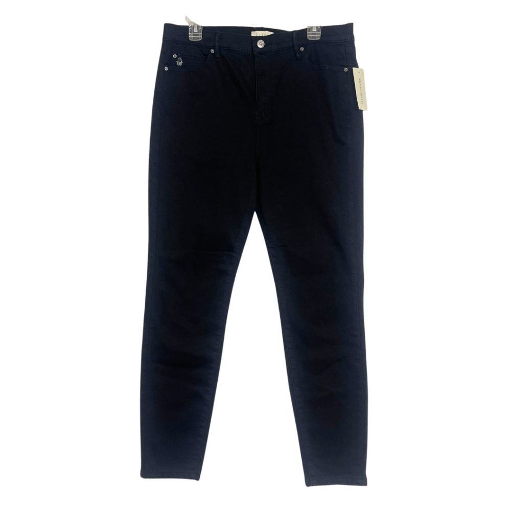 Nicole Miller | Women's Black High Rise Skinny Jeans Size 32- NWT